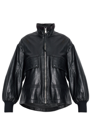 Balenciaga Leather 'bomber' jacket | Women's | Vitkac